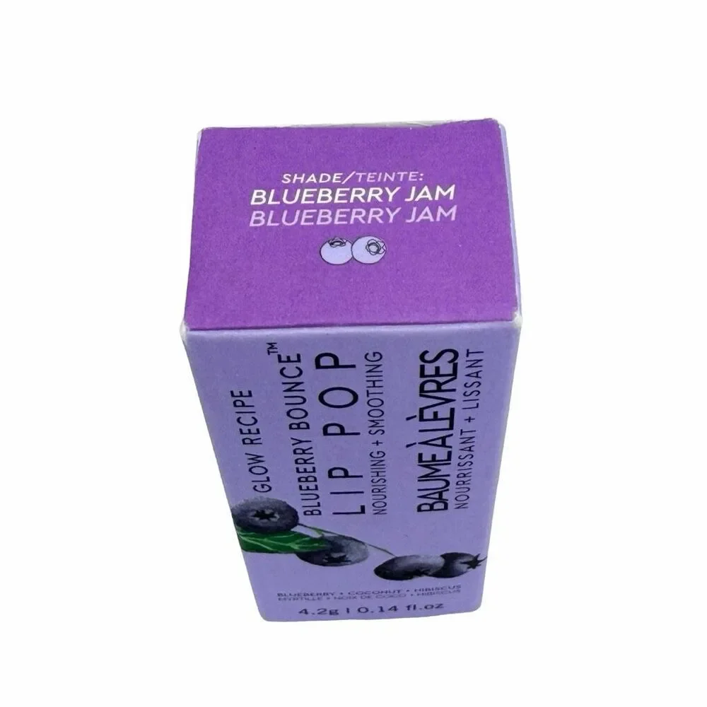 Glow Recipe Blueberry Bounce Lip Pop - 0.14 fl oz - Blueberry Jam - RARE!